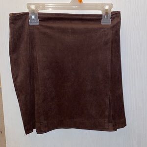 Super Cute Brown Mini Skirt.!!